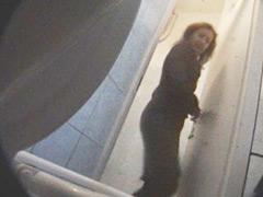 Three Babes Get Filmed Weeing In Spycammed Toilet