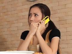 Jav Asian Busty Doll Orders Some Food And Has Beaver Fingered