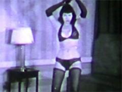 Famous Betty Paige Dancing Around In Her Sexy Underwear