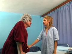 Dirty Demented Grandpa Loves To Penetrate A Dirty Nurse