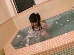 Riho Kayama Asian Cuts Her Bath Suit And Relaxes In The Jacuzzi