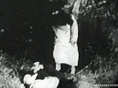A Man Spotted Peeing Ladies In A Meadow And Then This Vintage Porn Video Shows The Th