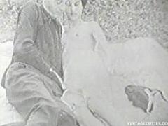 A Sunday Afternoon In The Country Side And Couple In This Vintage Porn Video Of 1930 Is F