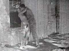 Hot Frolicsome Sex Action Outsides In A Vintage Sex Video Where Farm Couple Decided To Ha