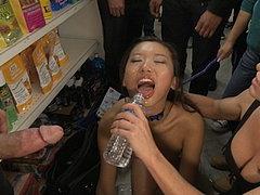 Alina Li Asian Fucked And Humiliated In Food Store With Shop...
