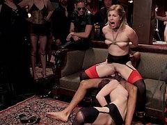 Savannah Fox And Anal Sluts Bdsm Fucked At Party With An Aud...