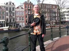 Crazy Amsterdam Hooker Spitting Cum Back Into His Mouth