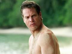 Male Celebrity Actress Brian Van Holt Sunbathing Shirtless