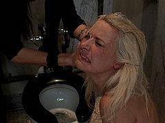 Anikka Albrite And Ash Blonde Queens Humiliated By Two Lezdo...
