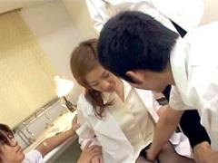 Slippery Japanese Gangbang Action In The Raunchy Hospital