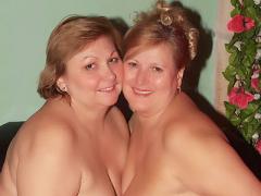 Naughty BBW Anna And Yolanda Indulge Their Muffs With A Good...