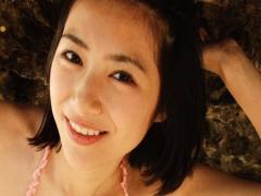 Sari Kobayashi Asian Is So Hot With Tits In Red Bra Between Rocks