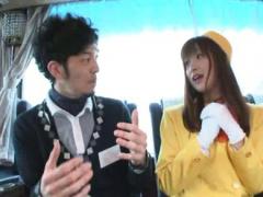 Jav Asian Doll With Yellow Suit And White Gloves Flirts With Man