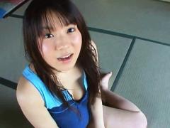 Mizuki Akino Asian Plays With Her Gym Suit To Tease Her Trainer