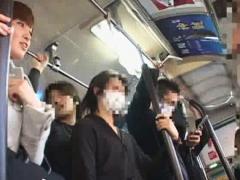 Jav Asian Doll Is Roughly Undressed And Fondled In Full Bus
