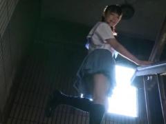 Maki Fukumi Asian In Sailor Girl Uniform Is Sexy Licking Candy
