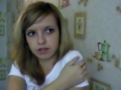 Shy Teen Looks Very Nervous At A Guy Who Wants To Fuck Her.