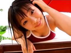 Riho Aitani Asian Wants To Dry After Getting Out Of Swimming Pool
