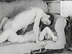 Genuine Vintage Video Of Real Defloration When Woman Looses Her Hymen At The Very Fir