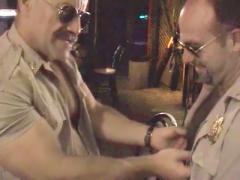 Hot Gay Bears In Uniform Mickey Squires And Rob Jones Get Fr...
