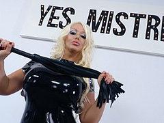 Alura Jenson Busty Milf Dominatrix Bound And Gangbanged By F...