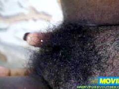 Interracial Hairy Pussy Sucking And Fucking